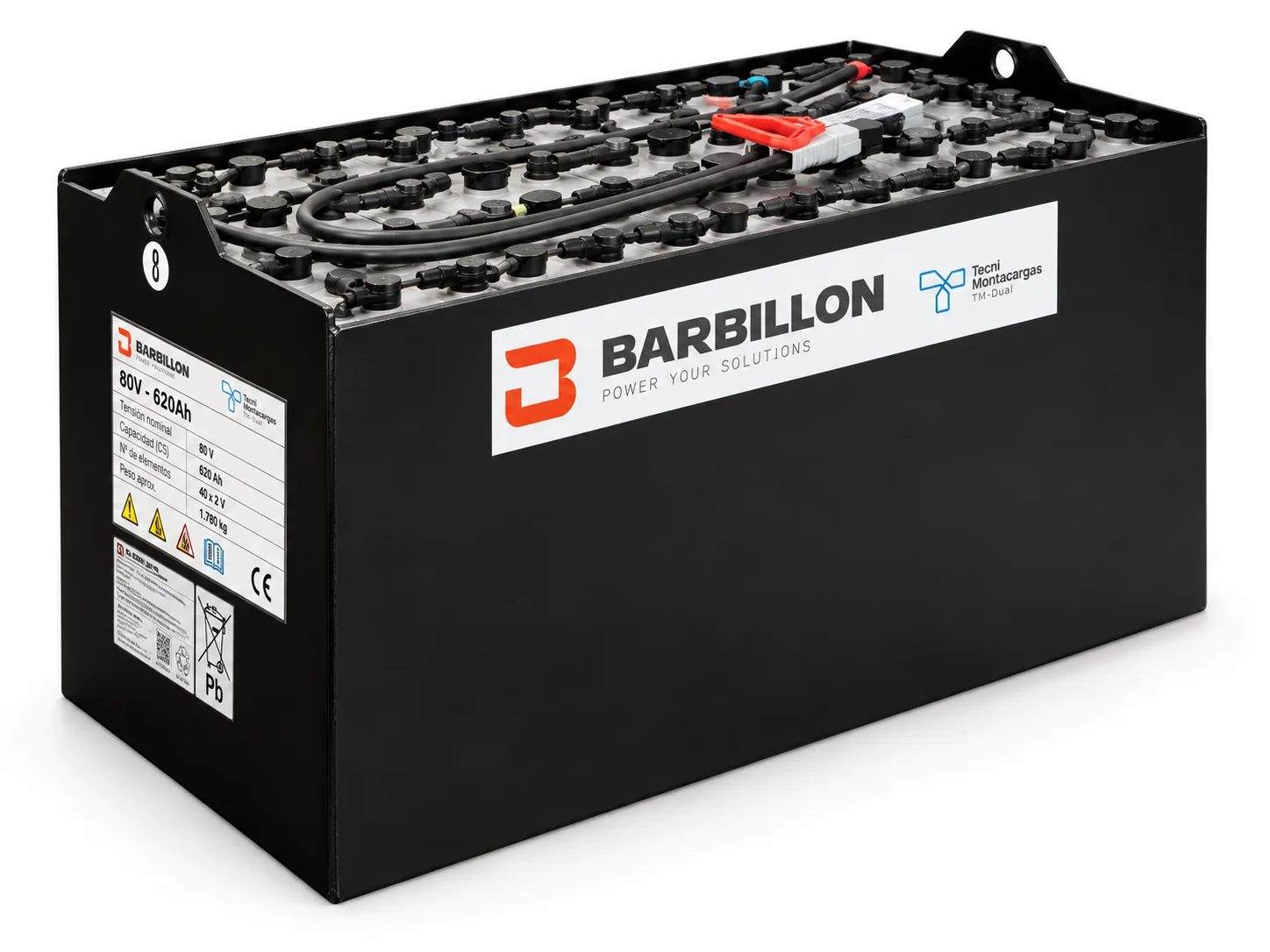 Batería industrial Barbillon para montacargas