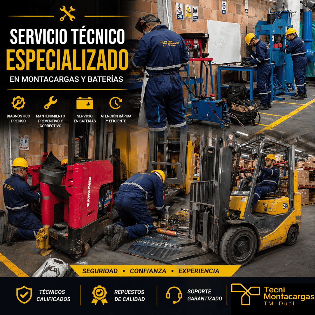 7 señales de que tu montacargas necesita mantenimiento