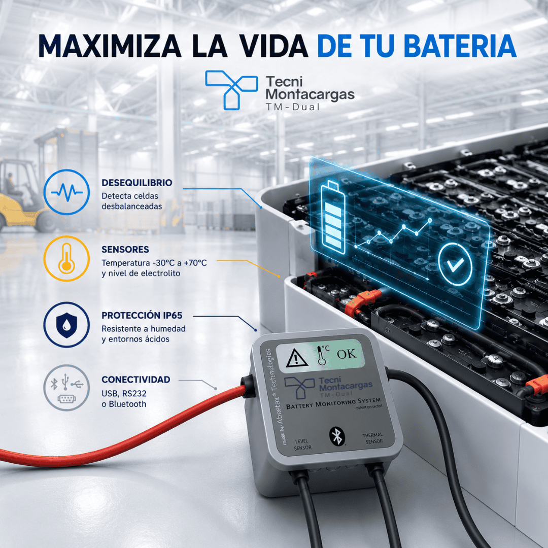 Qué aporta un BMS a la gestión de baterías industriales